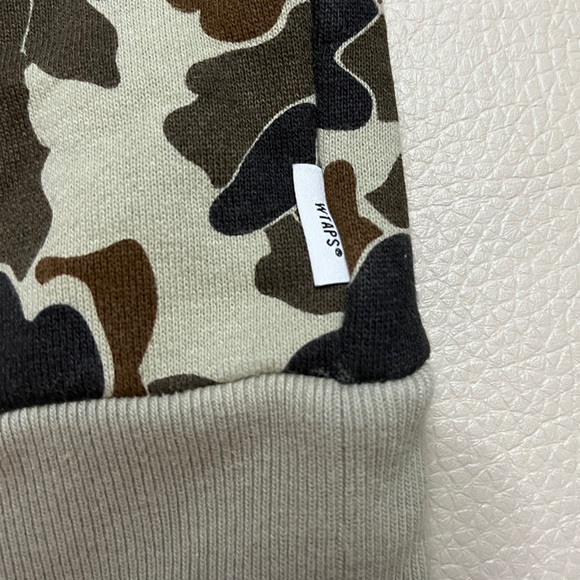 NWT - WTAPS Men’s Relaxed Fit Camo Sweatshirt - Made in Japan - Size 3 / US L - Picture 8 of 13